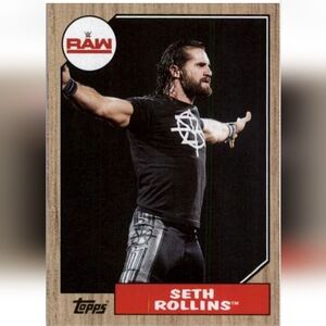 Seth Rollins 🔥 WWE Wrestling Trading Card 🏆 WWE Champion 🔥 The Shield